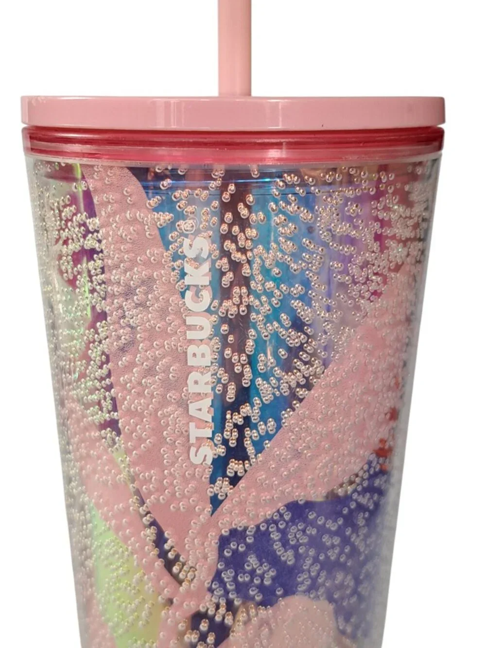 Starbucks Summer 2021 Coral Reef Bubble Venti 24oz Tumbler